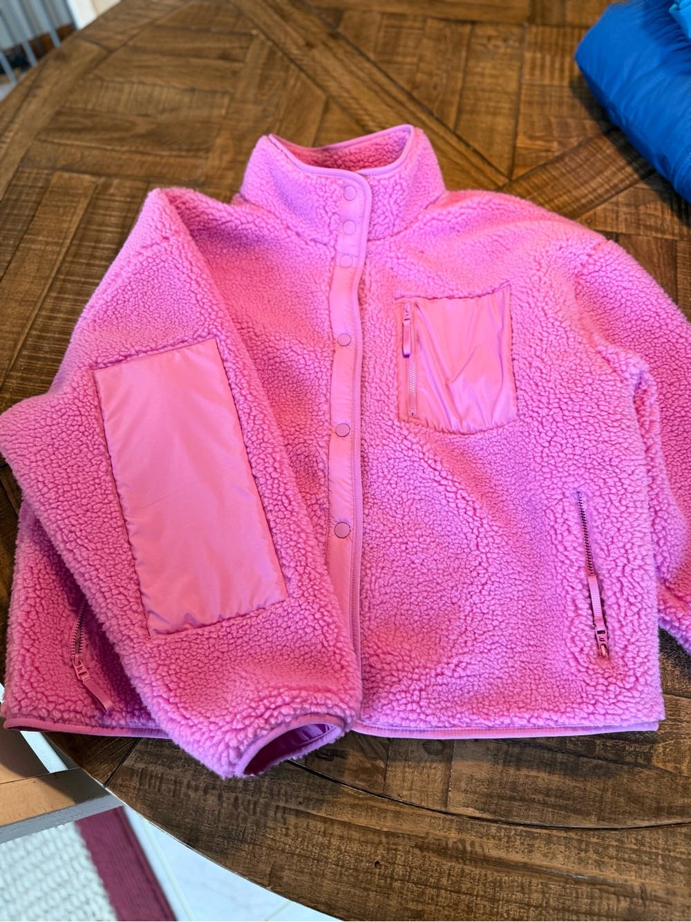 The Fabletics Tahoe Teddy Jacket ,Sz L/XL, like new ! - Picture 3 of 7
